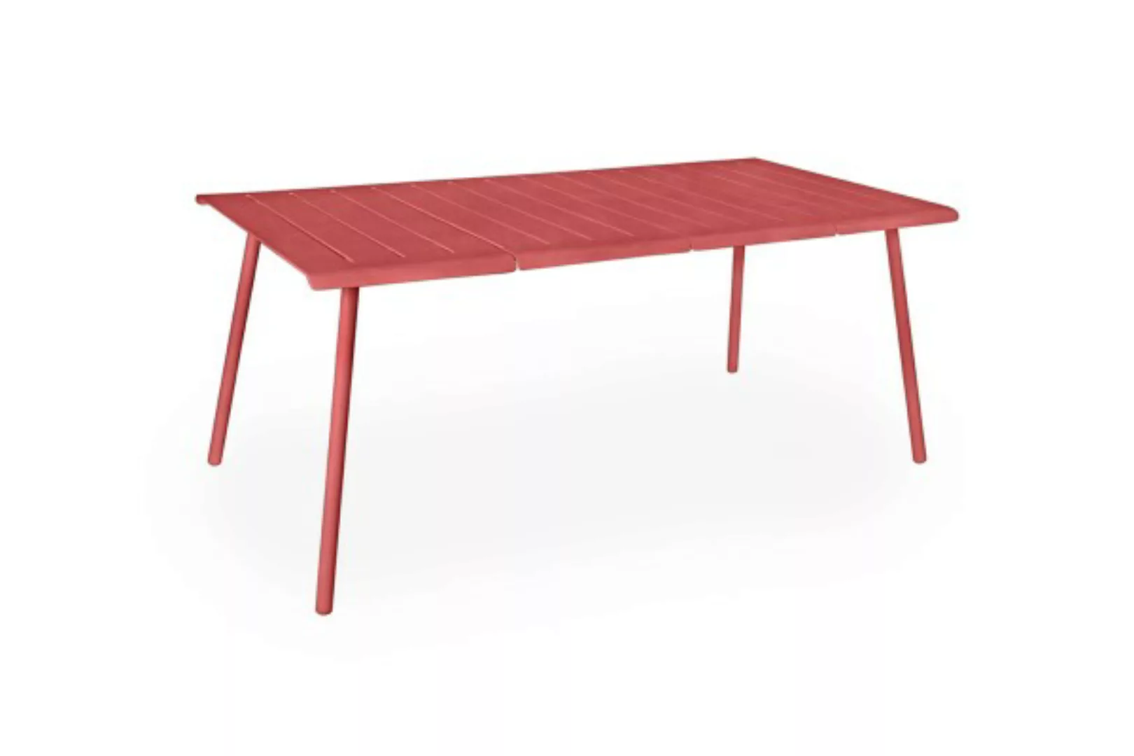 Vapio Outdoortisch Aluminium 180x90x74 cm Koralle günstig online kaufen