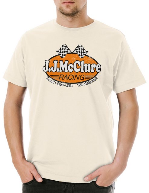 Urban Backwoods Print-Shirt J. J. Mcclure Racing Herren T-Shirt The Auf Dem günstig online kaufen