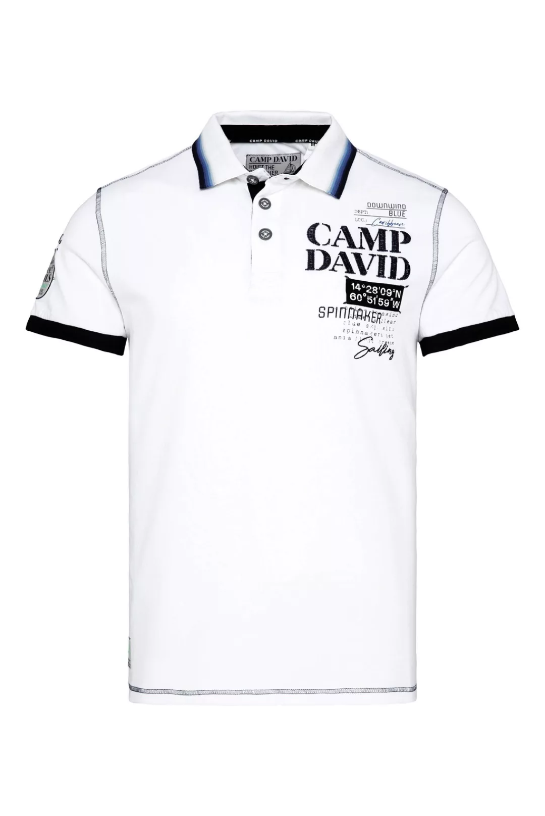 CAMP DAVID Poloshirt, aus Baumwolle günstig online kaufen