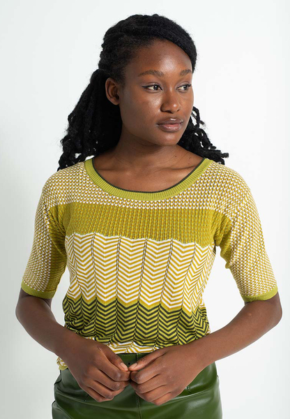 Muster-pullover Aus Bio-baumwolle | Geo Shirt günstig online kaufen