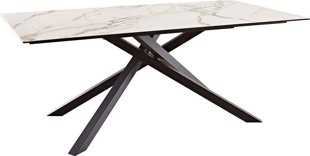 DELIFE Esstisch Edge, Keramik Calacatta Luxe günstig online kaufen