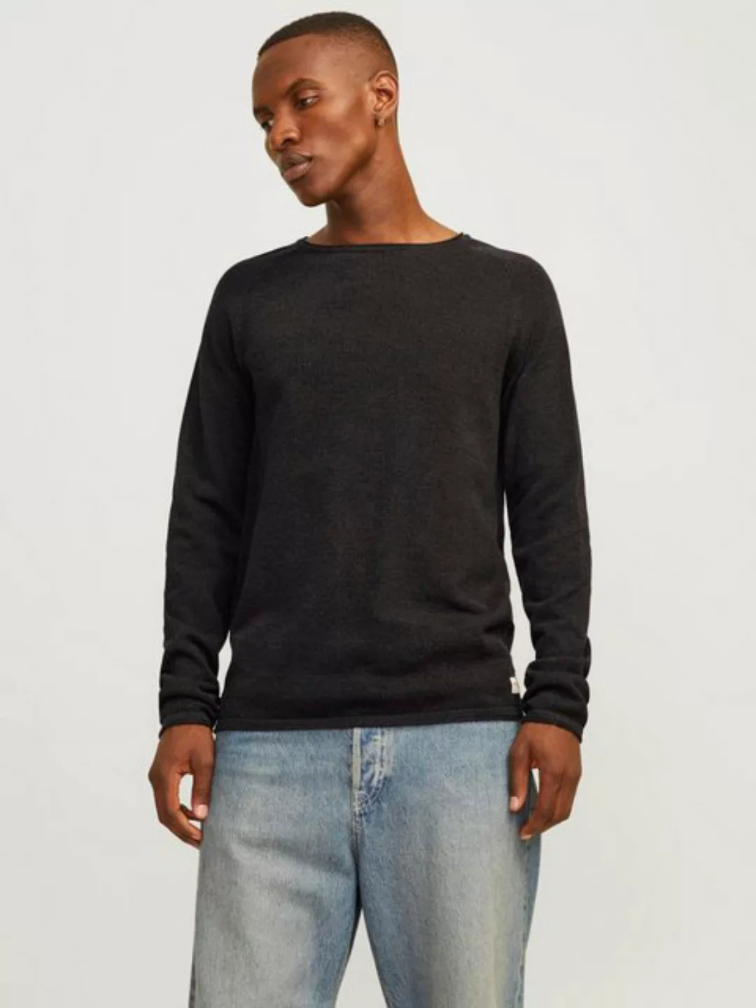 Jack & Jones Rundhalspullover JJEHILL KNIT CREW NECK NOOS günstig online kaufen