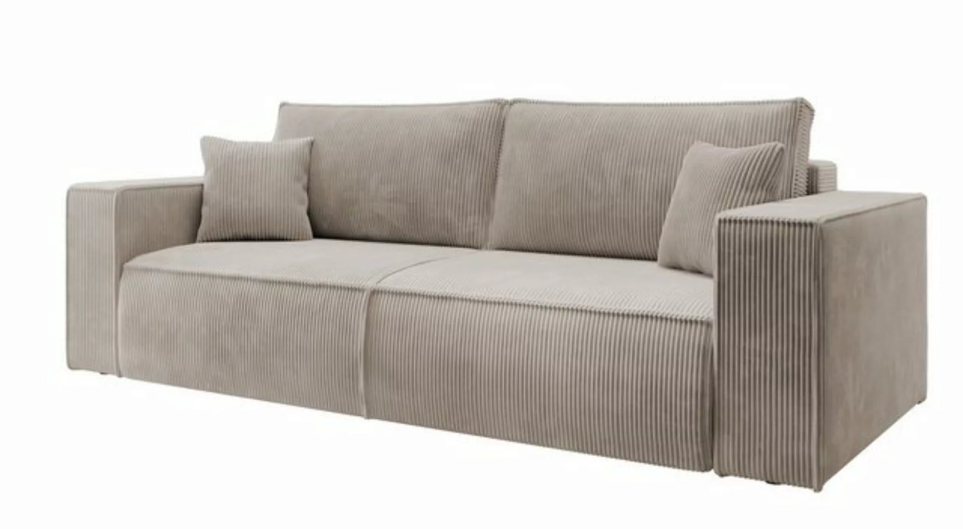 Selsey Schlafsofa FARESE NEW, 3-Sitzer-Sofa mit Bettkasten, Schlaffunktion günstig online kaufen