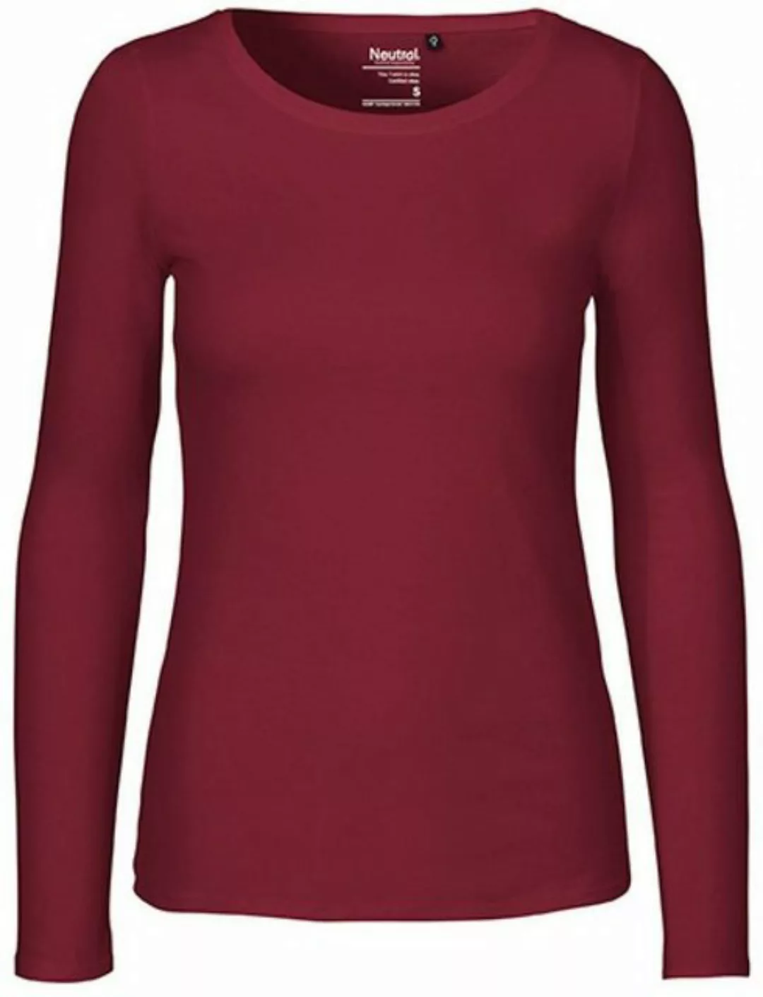 Neutral Langarmshirt Damen Long Sleeve T-Shirt / 100% Fairtrade-Baumwolle günstig online kaufen