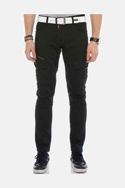 Cipo & Baxx Cargojeans Jeans mit schrägen Cargotaschen, CD566 günstig online kaufen