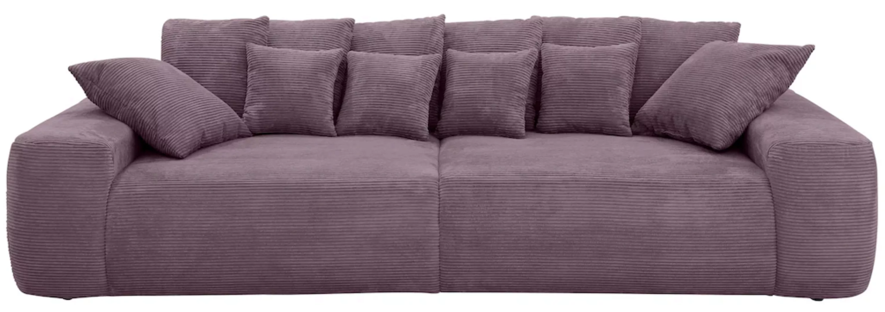 Home affaire Big-Sofa "Glamour II", Dauerschläfer mit EasyBett-Schlaffunkti günstig online kaufen