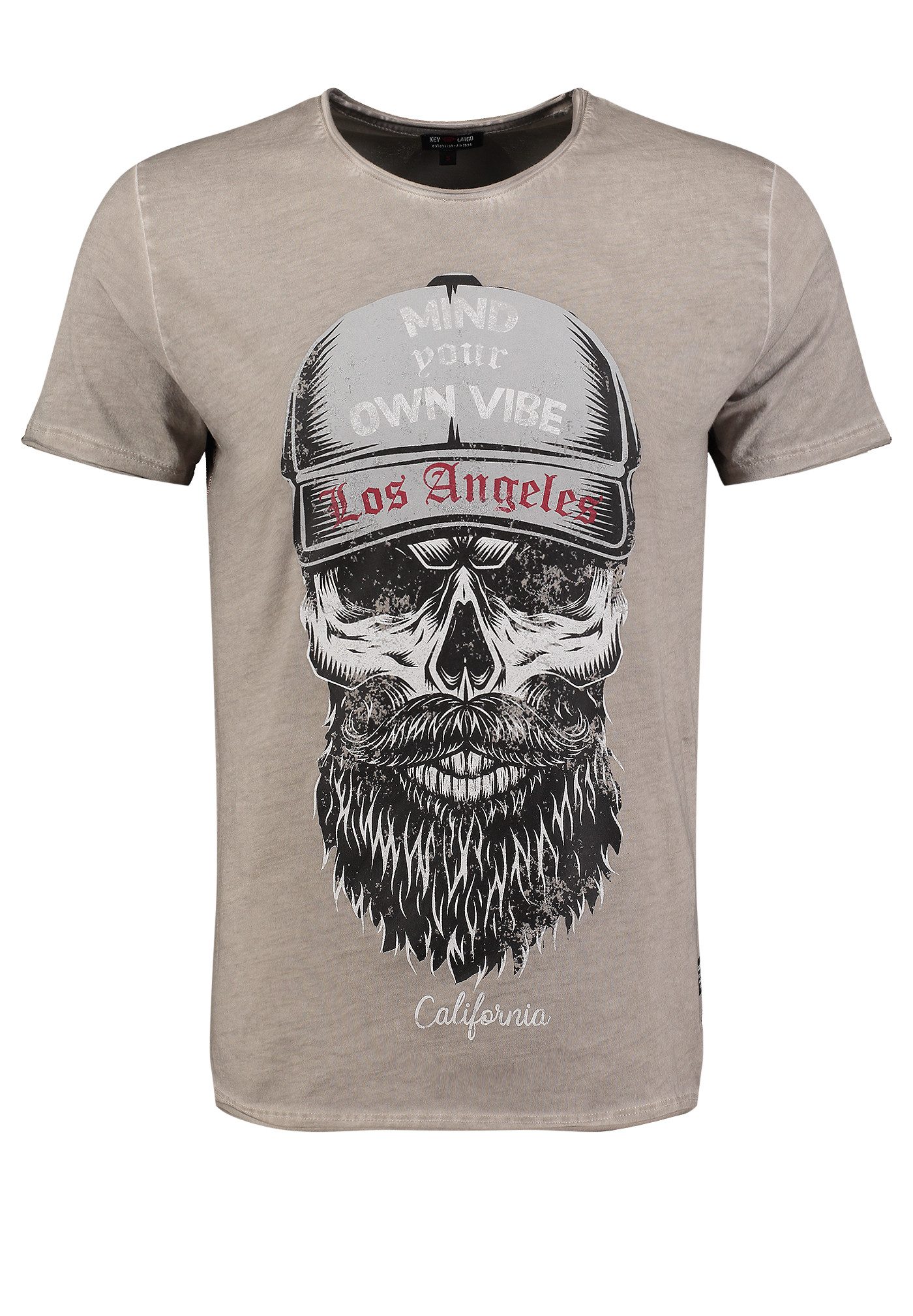 Key Largo T-Shirt MT KLBEARD round günstig online kaufen
