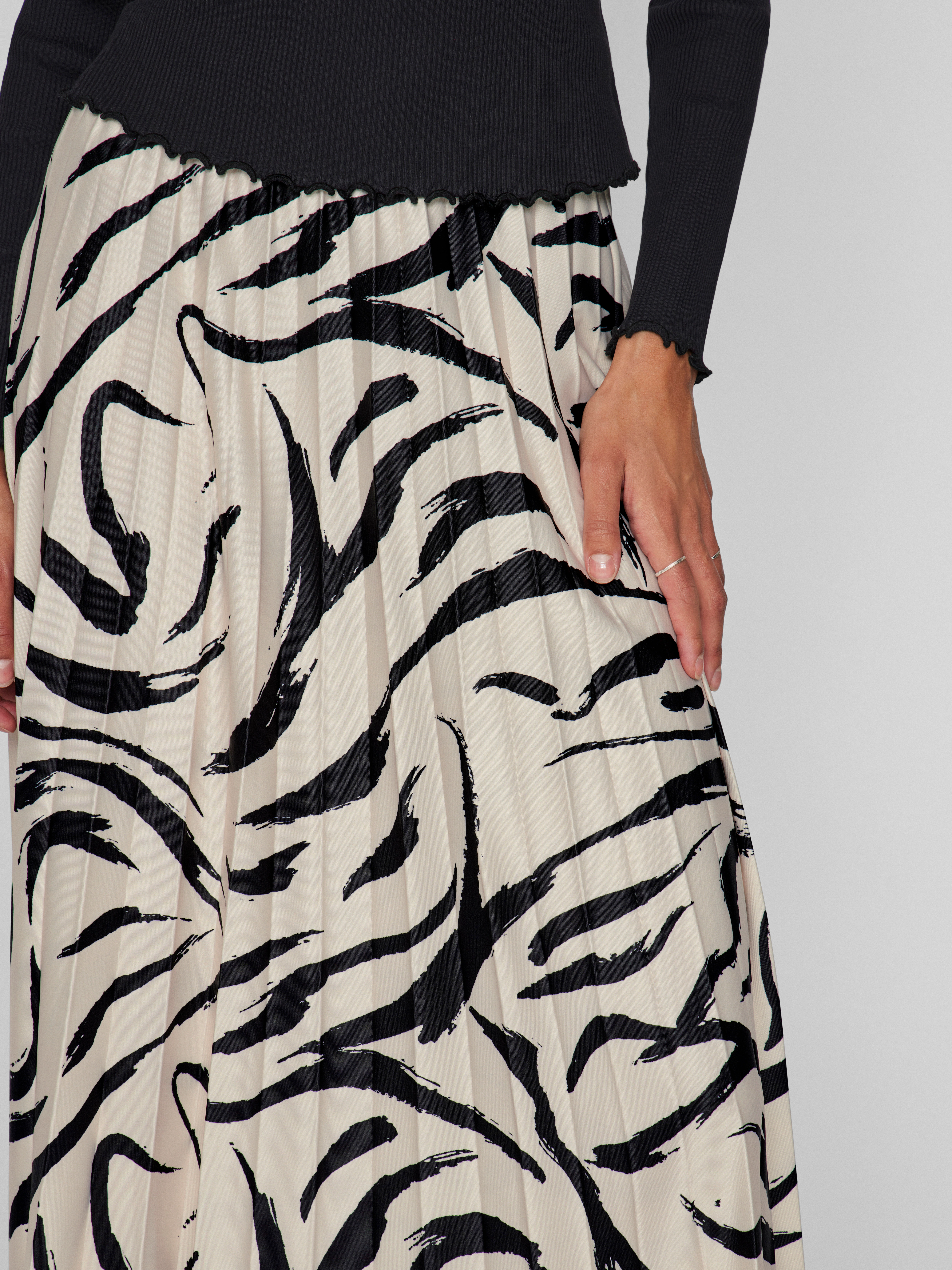 Vila Plisseerock "VINITBAN PRINT SKIRT - NOOS" günstig online kaufen