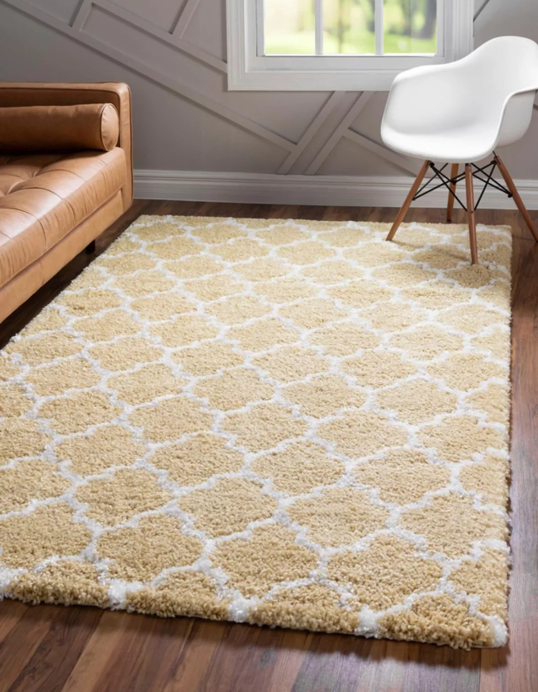 Myflair Möbel & Accessoires Hochflor-Teppich »Temara Shag, LAGERRÄUMUNG!«, günstig online kaufen