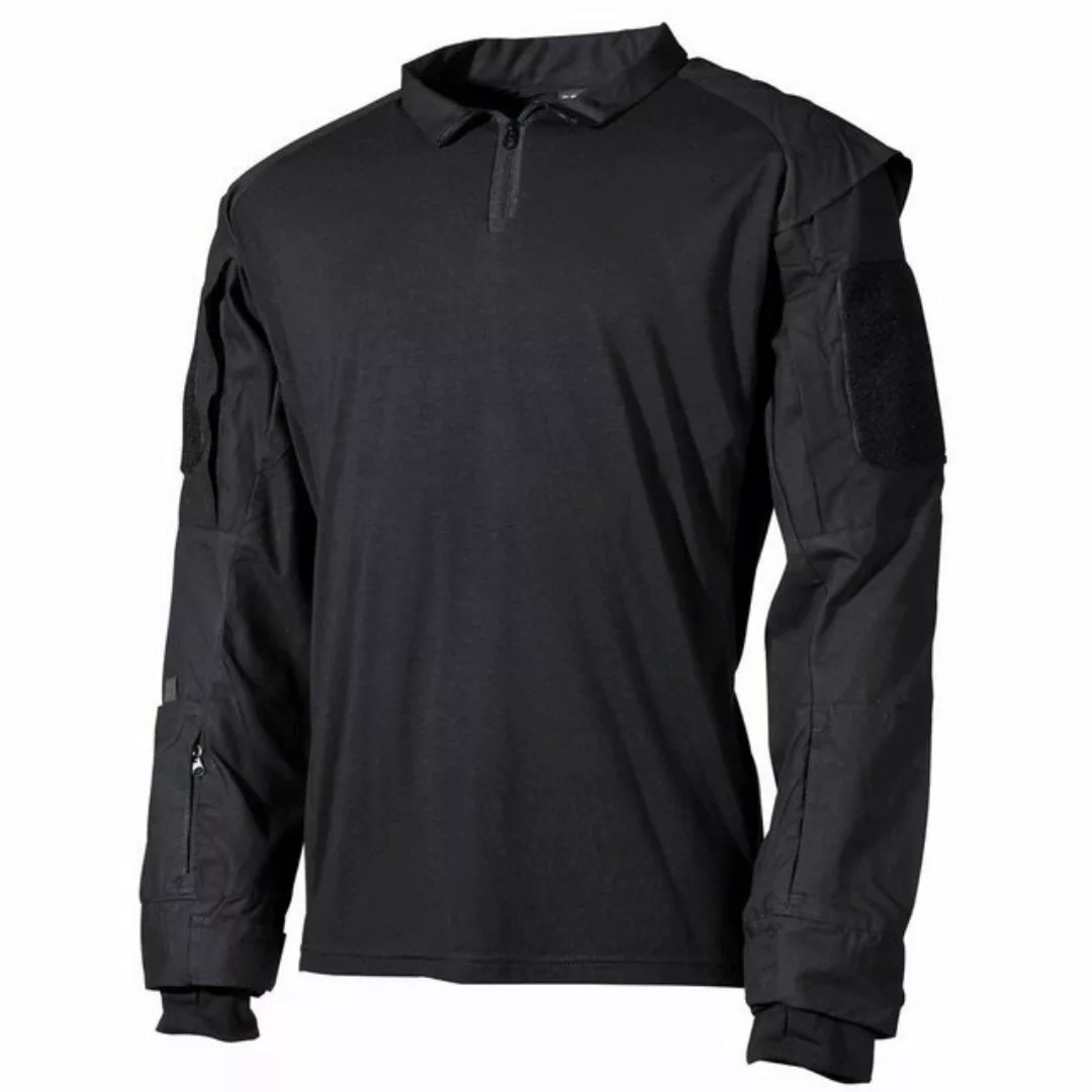 MFH Outdoorhemd US Tactical Hemd, langarm, schwarz M günstig online kaufen
