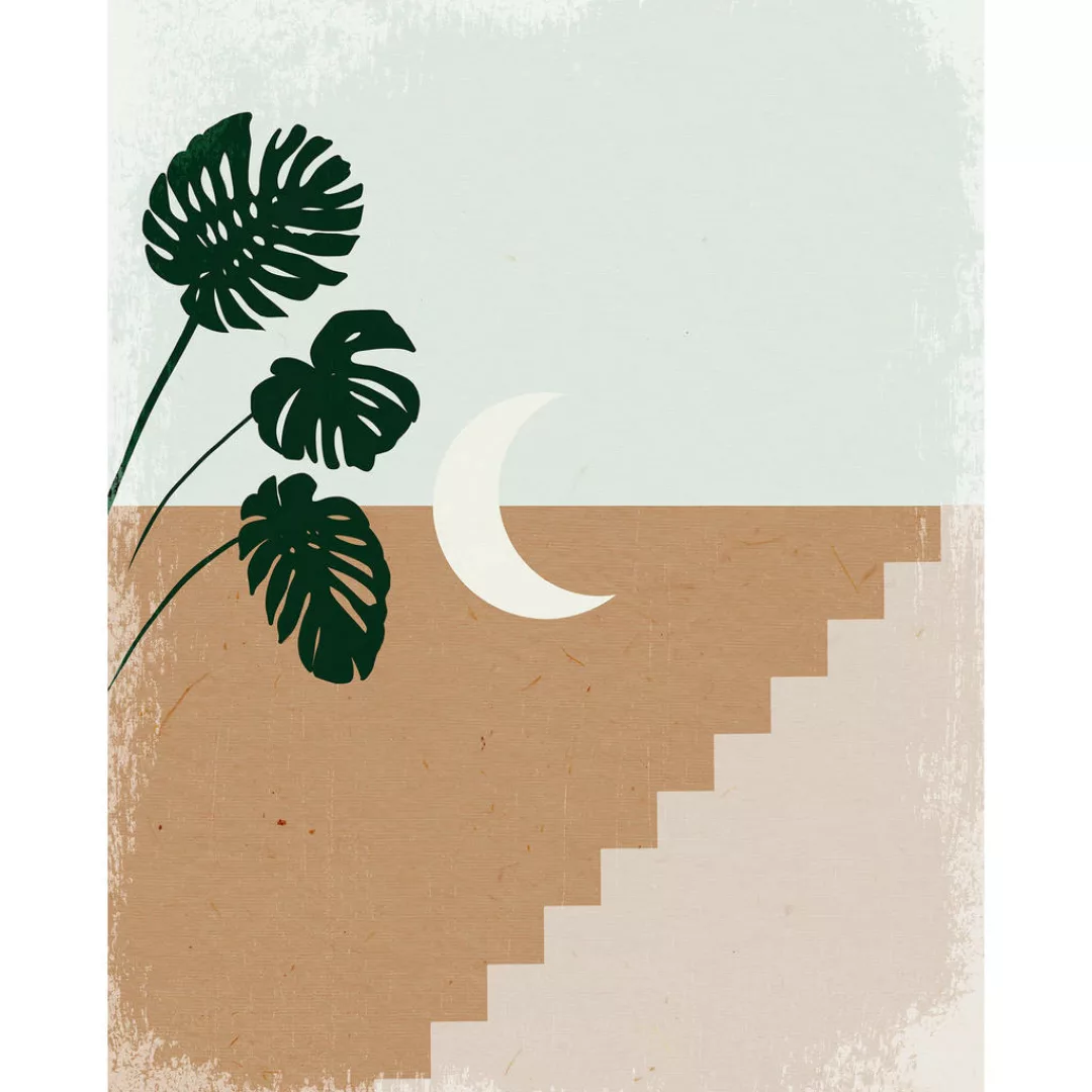 Komar Wandbild »Silence Crescent Moon«, (1 St.), Deutsches Premium-Poster F günstig online kaufen