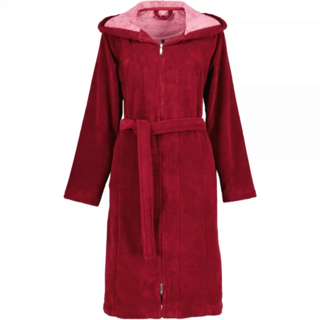 Vossen Bademantel Damen Palermo - Farbe: burgundy - 016 (141571) - S günstig online kaufen