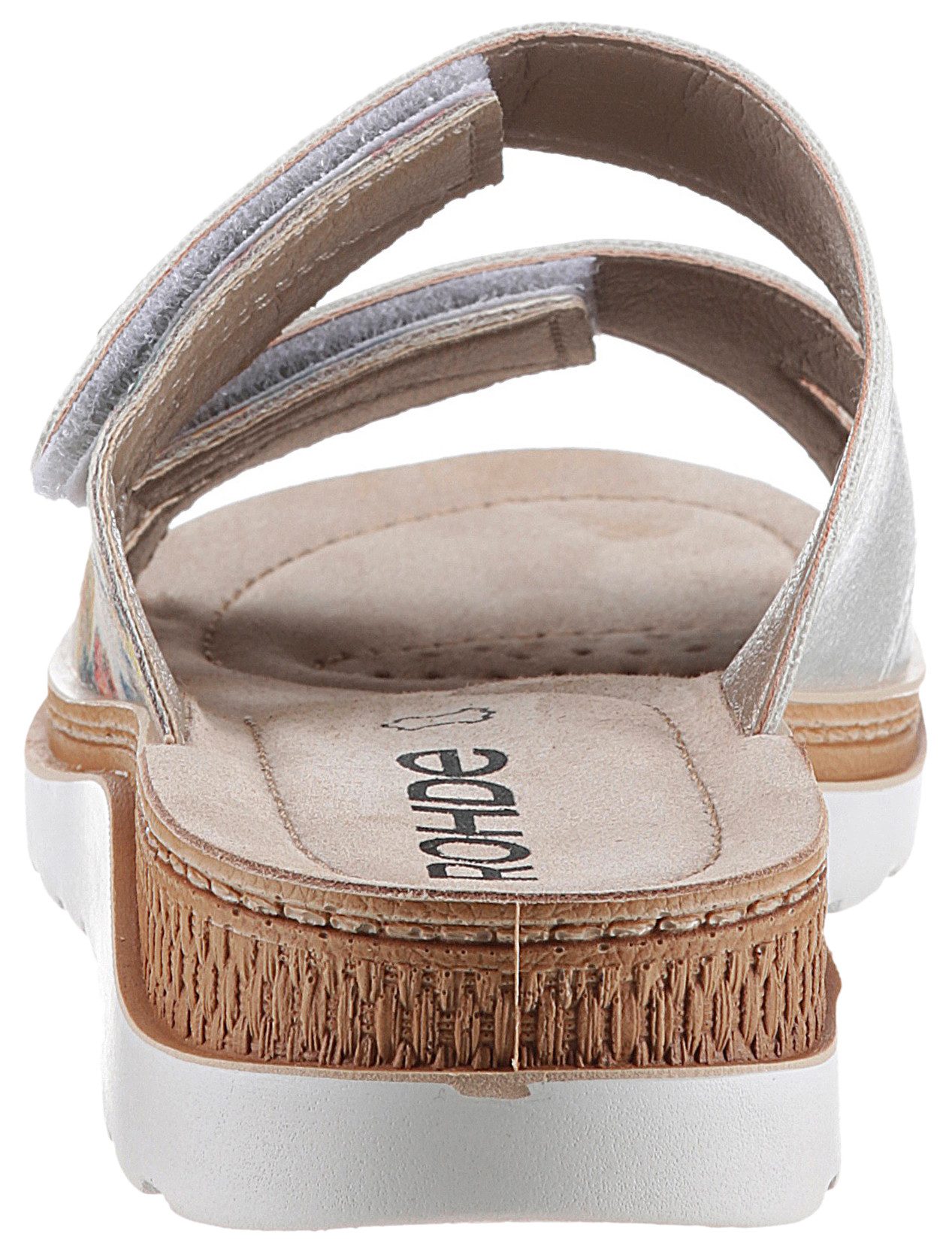Rohde Baviera Pantolette, Keilabsatz, Sommerschuh, Schlappen günstig online kaufen
