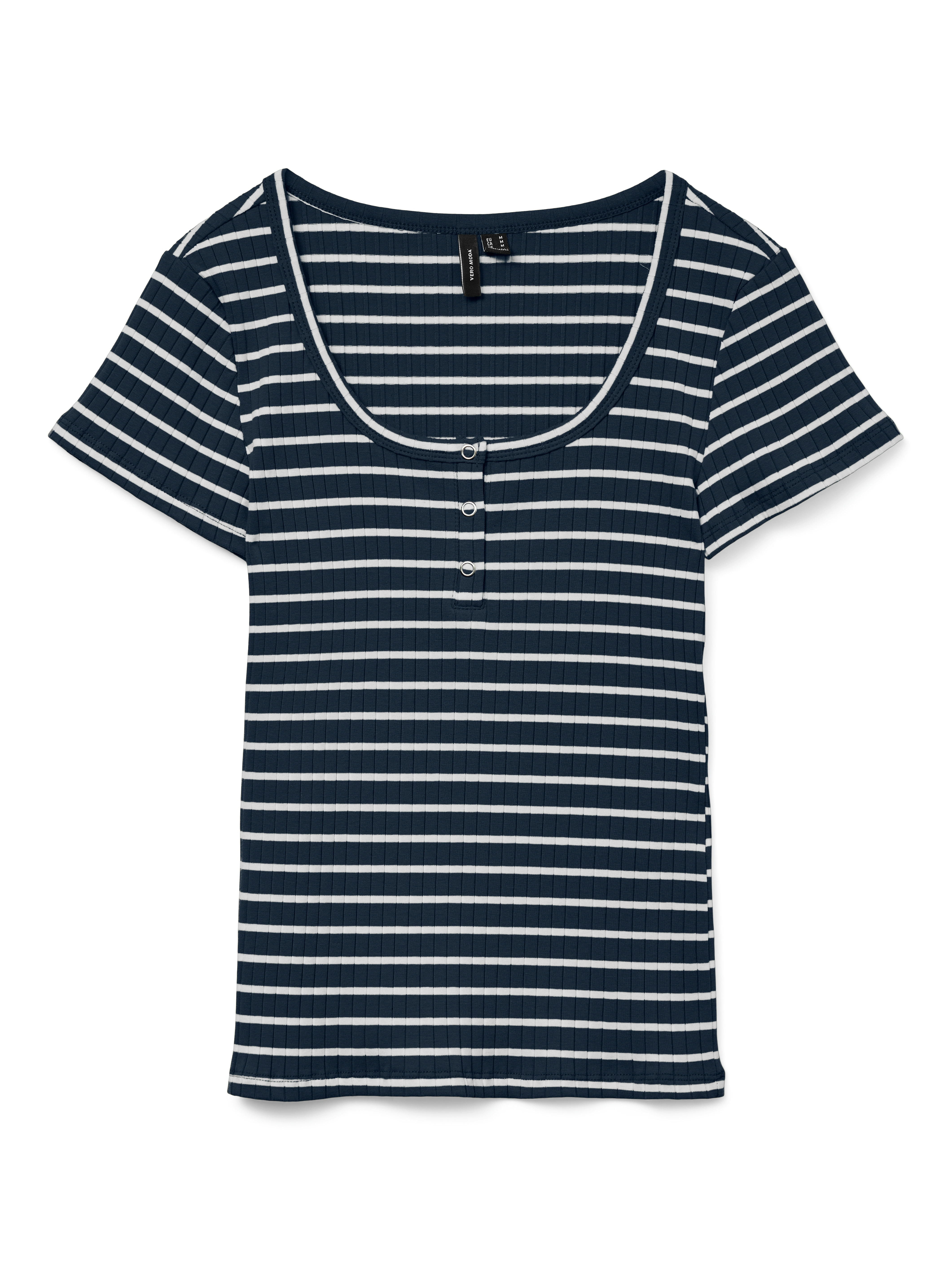 Vero Moda T-Shirt "VMSEA SS HENLEY TOP JRS" günstig online kaufen