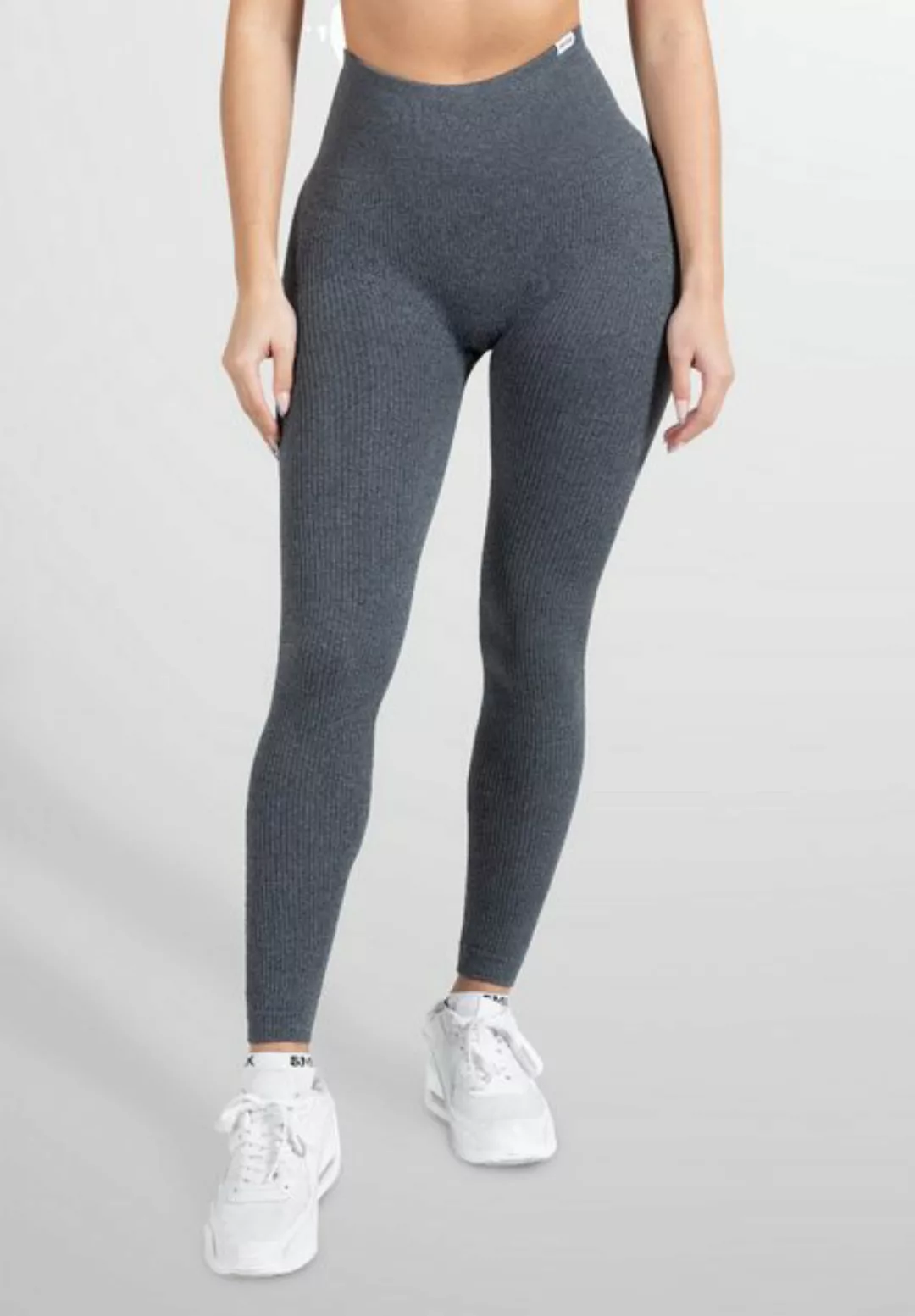 Smilodox Leggings Amaze Ripp, Blickdichte Sporthose aus Rippstoff Yoga & Fi günstig online kaufen