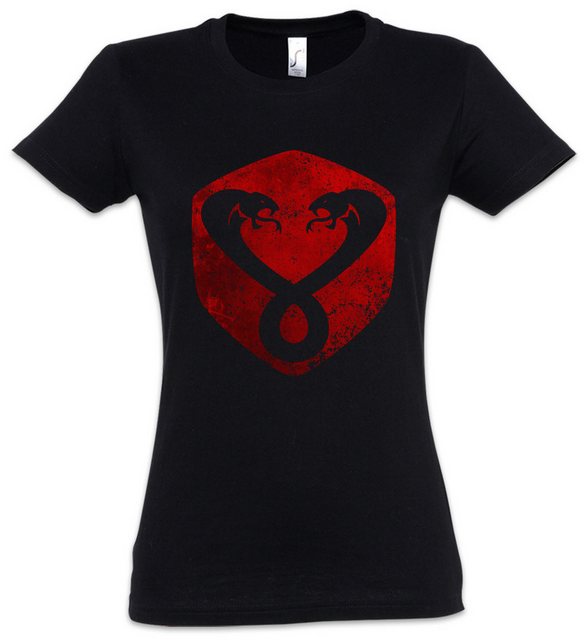 Urban Backwoods Print-Shirt Vintage Mumm-Ra Logo Damen T-Shirt Thundercats günstig online kaufen