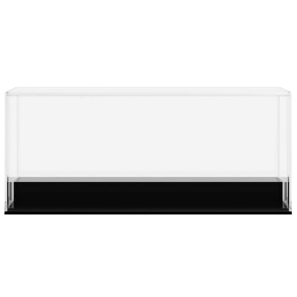 vidaXL Standfuß Vitrine Transparent 19,5x8,5x8,5 cm günstig online kaufen