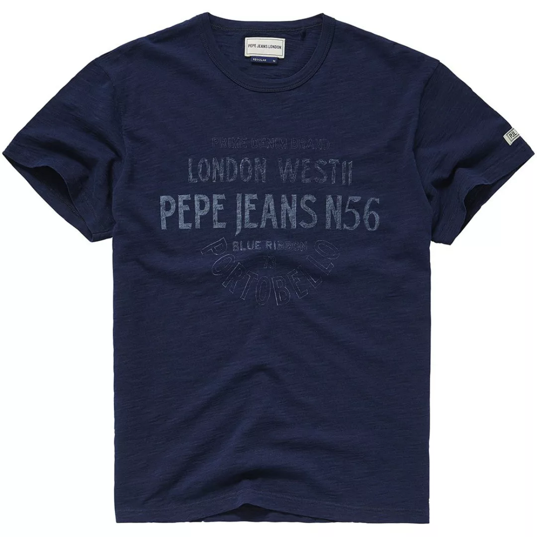 Pepe Jeans Gebban Kurzärmeliges T-shirt L Indigo günstig online kaufen