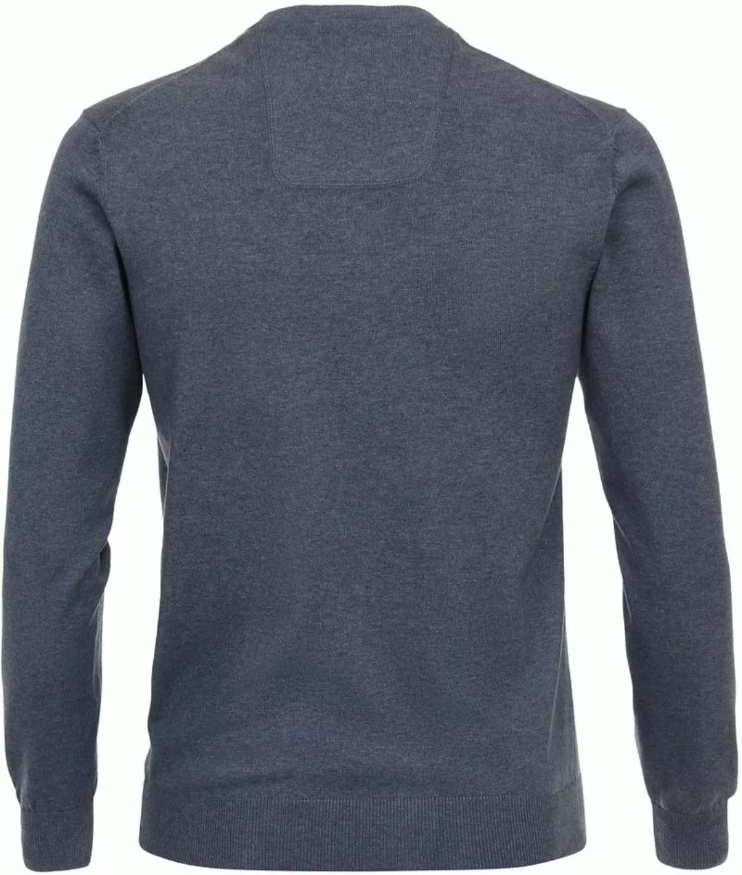 CASAMODA V-Ausschnitt-Pullover Basic (1-tlg) Pullover - Baumwolle - Atmungs günstig online kaufen