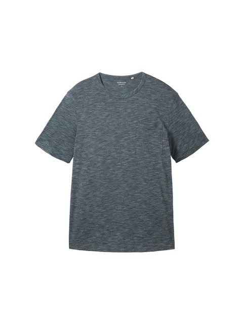 TOM TAILOR T-Shirt T-Shirt in Melange Optik günstig online kaufen