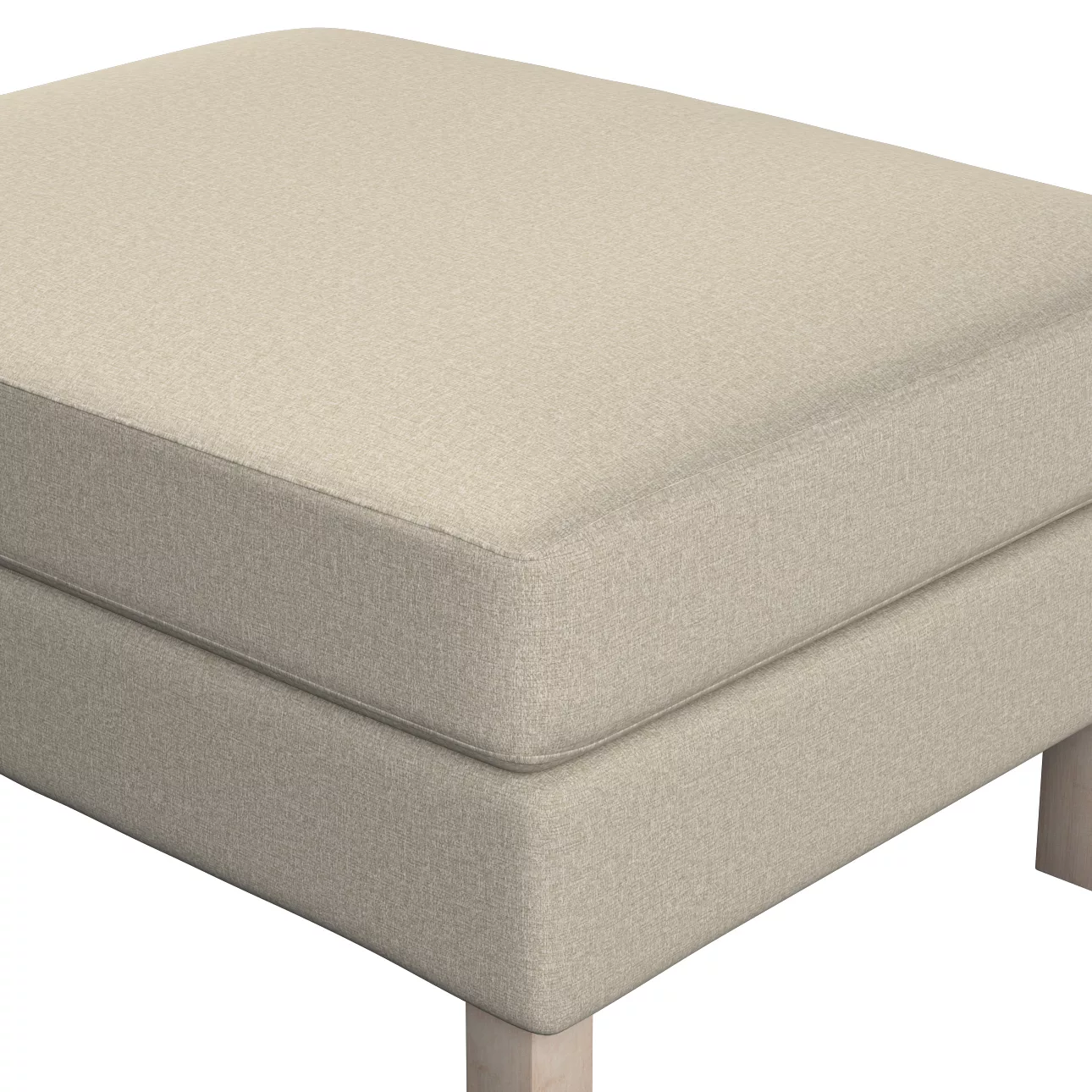 Bezug für Karlstad Hocker, grau-beige, Husse, Karstadt Hocker, Amsterdam (7 günstig online kaufen