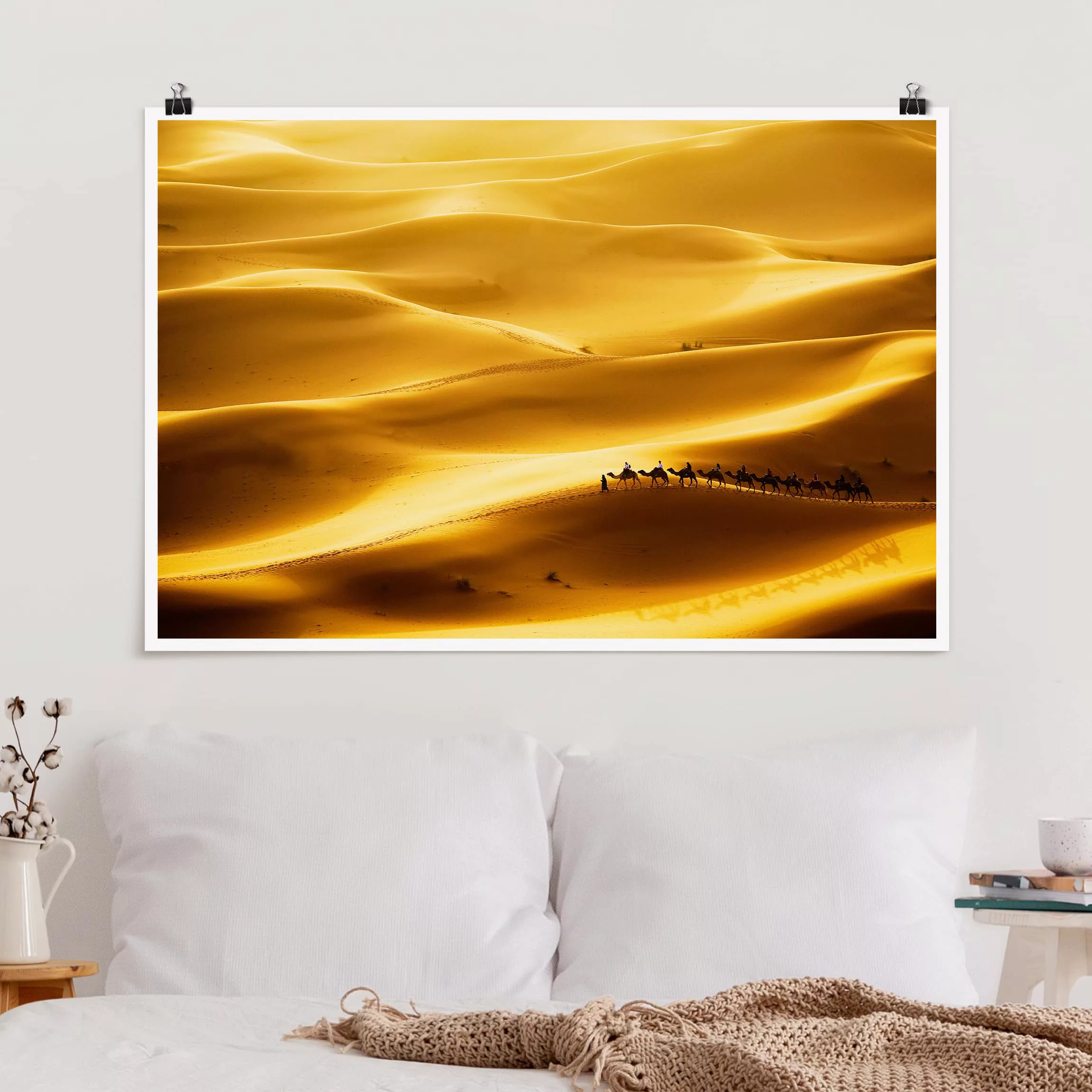Poster Tiere - Querformat Golden Dunes günstig online kaufen