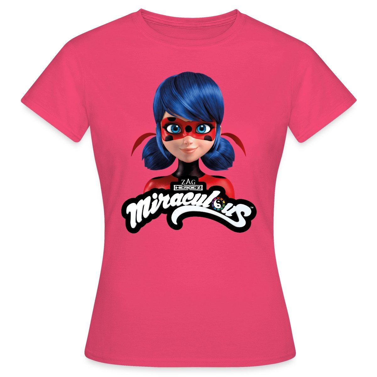 Spreadshirt T-Shirt Miraculous Ladybug Mit Logo günstig online kaufen
