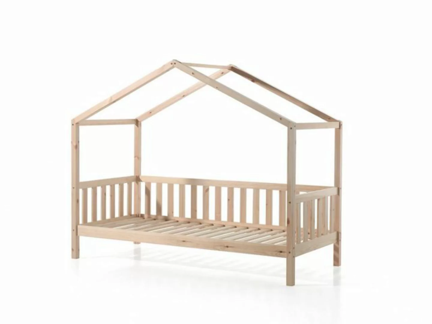 58 aufm Kessel Kinderbett Hausbett Kapua 210x97x170 Kinderbett in Hausoptik günstig online kaufen