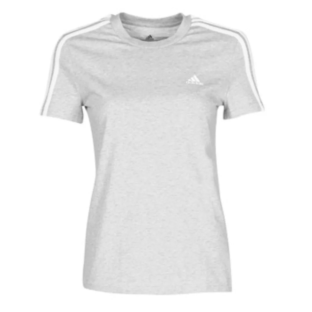 adidas Sportswear T-Shirt "LOUNGEWEAR ESSENTIALS SLIM 3-STREIFEN" günstig online kaufen