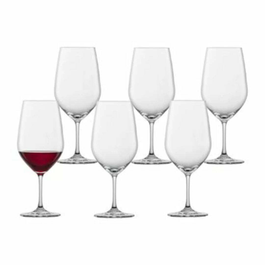 SCHOTT ZWIESEL VIÑA Bordeauxglas 640 ml 6er Set Rotweingläser transparent günstig online kaufen