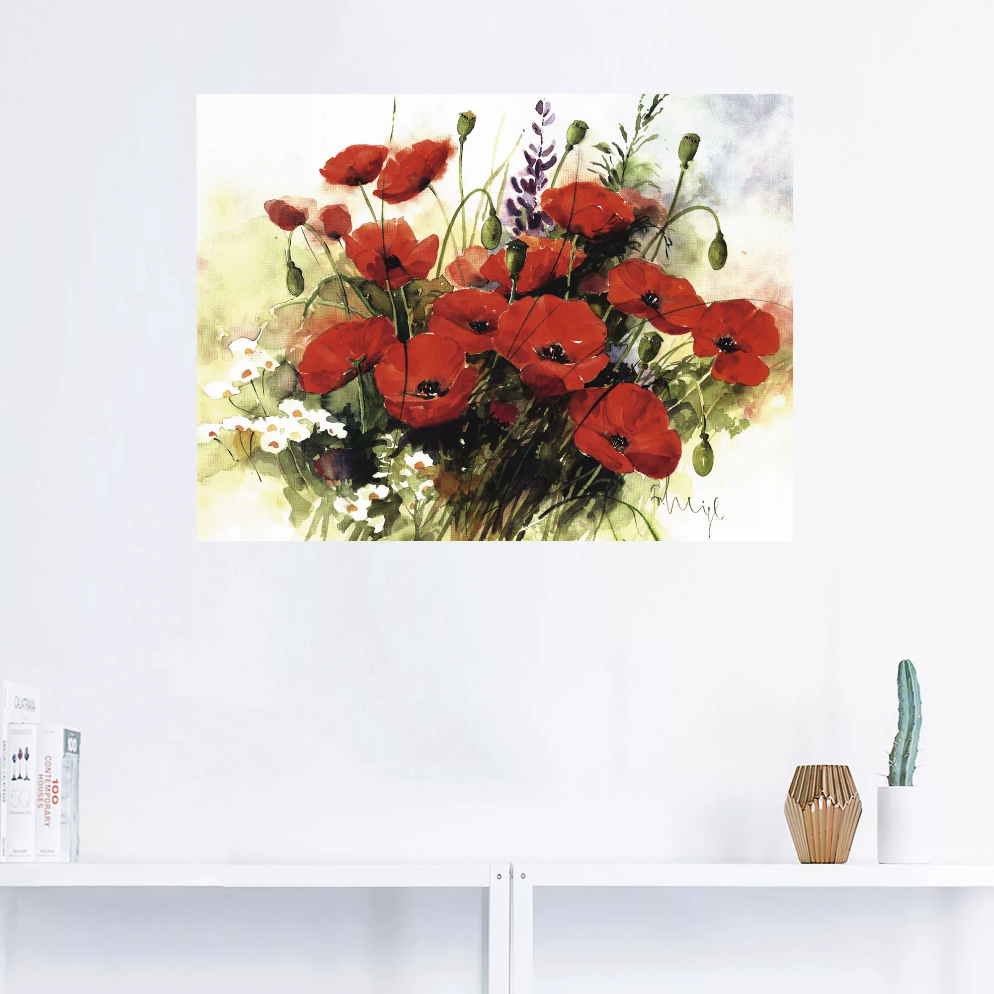 Artland Wandbild "Blumen Zusammenstellung III", Blumen, (1 St.), als Leinwa günstig online kaufen