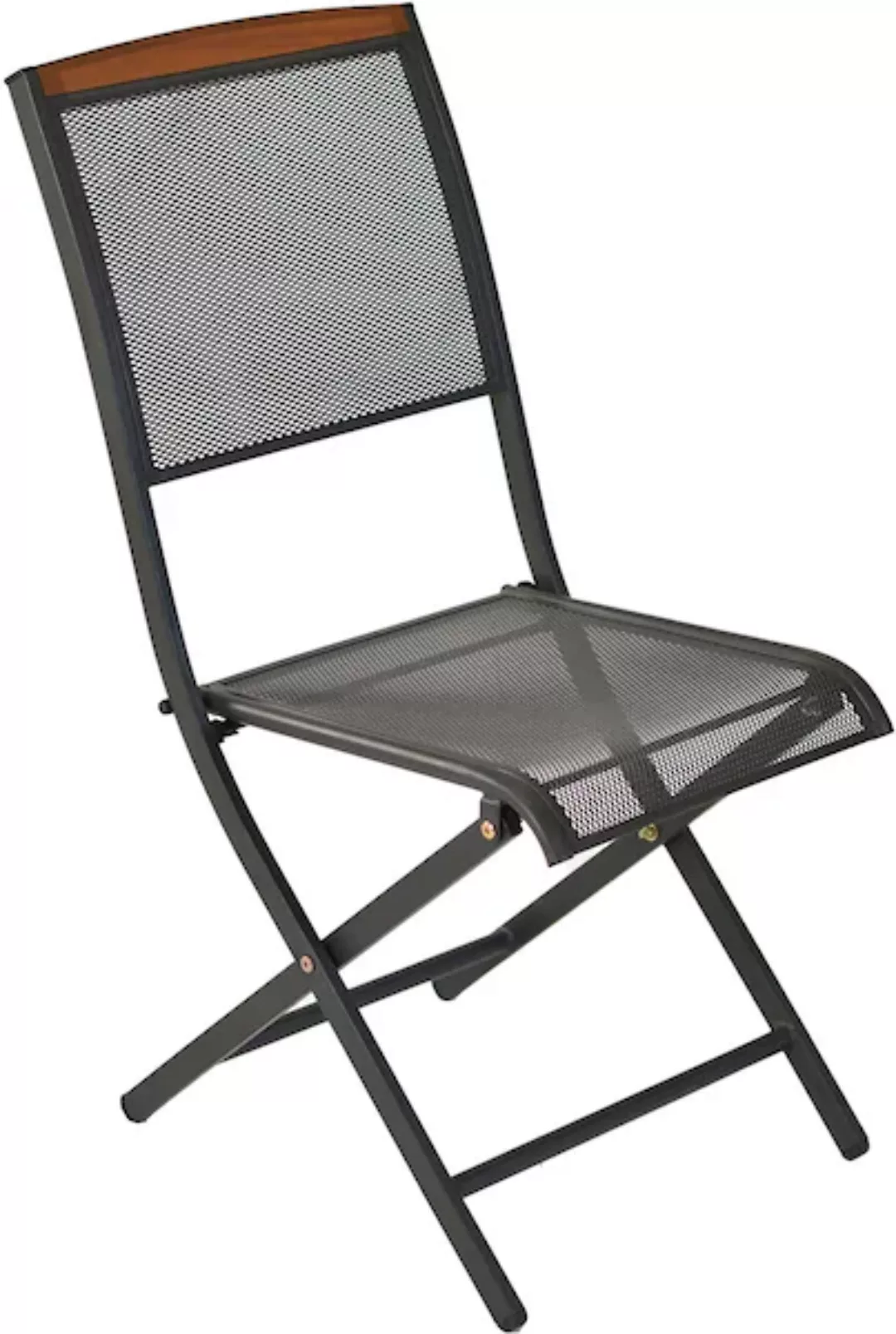 Merxx Patmos Klappstuhl 2er-Set Stahl Akazie günstig online kaufen