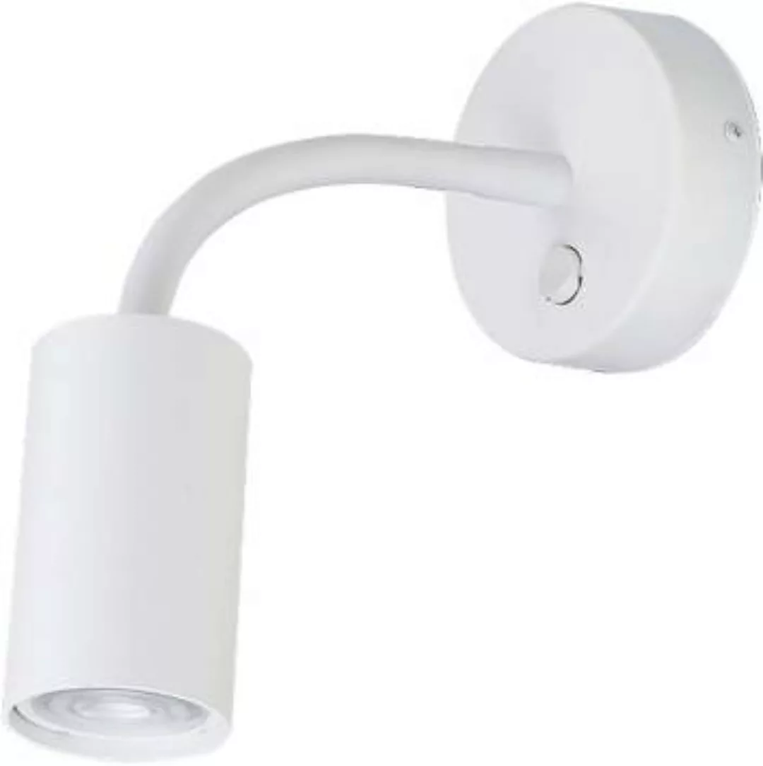 LED Deckenleuchte Weiß Metall blendarm Ø64 LUKE günstig online kaufen