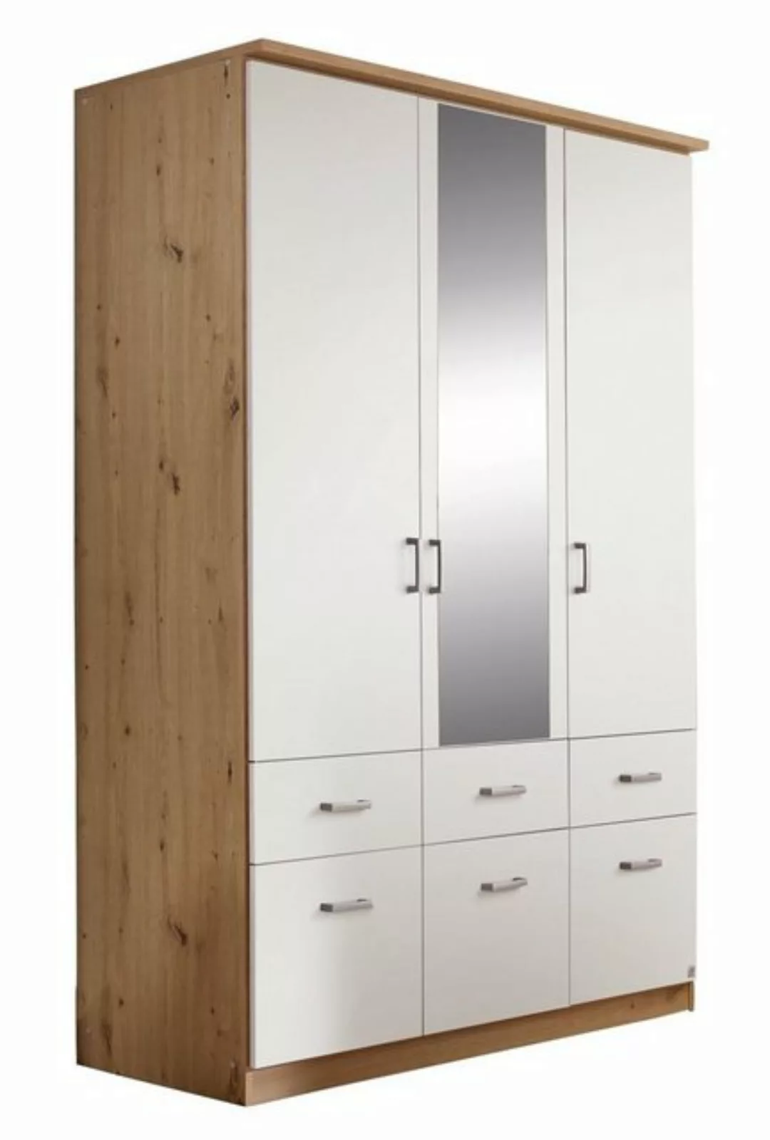 rauch Kleiderschrank BREMEN, Artisan Eiche Dekor, 136 cm x H 199 cm, Alpinw günstig online kaufen