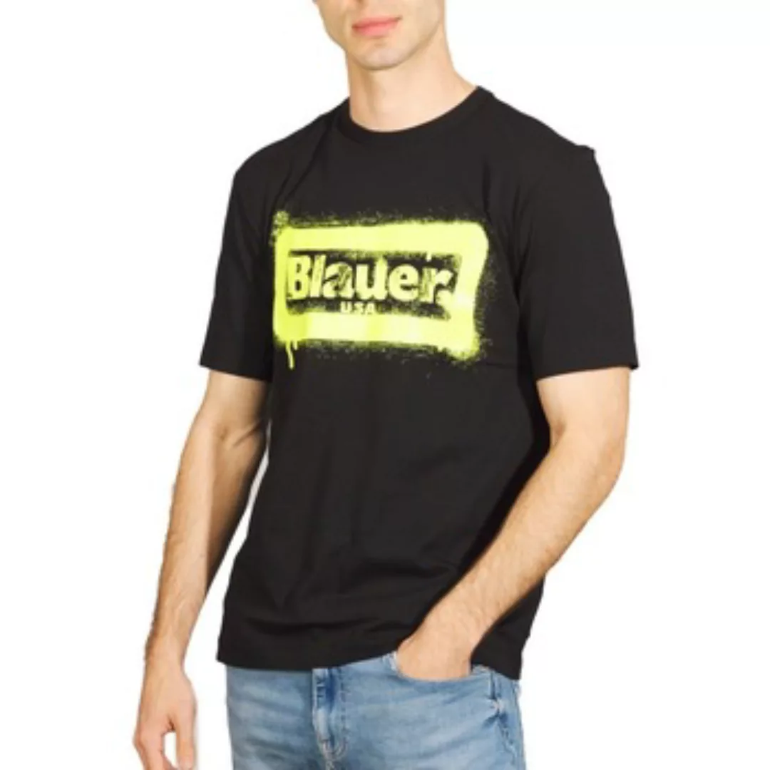 Blauer  T-Shirts & Poloshirts MANICA CORTA günstig online kaufen