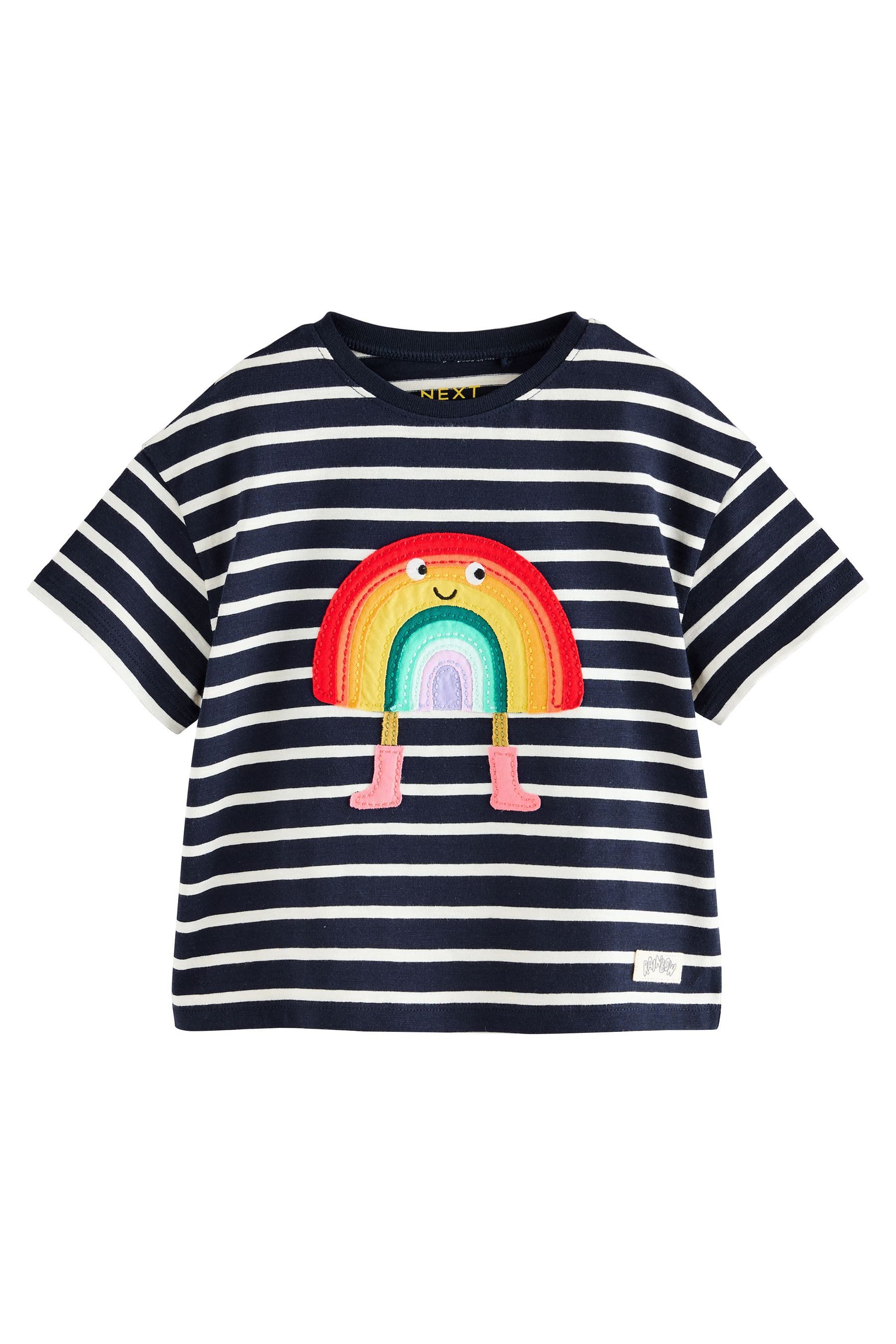 Next T-Shirt Kurzarmshirt aus 100 % Baumwolle günstig online kaufen