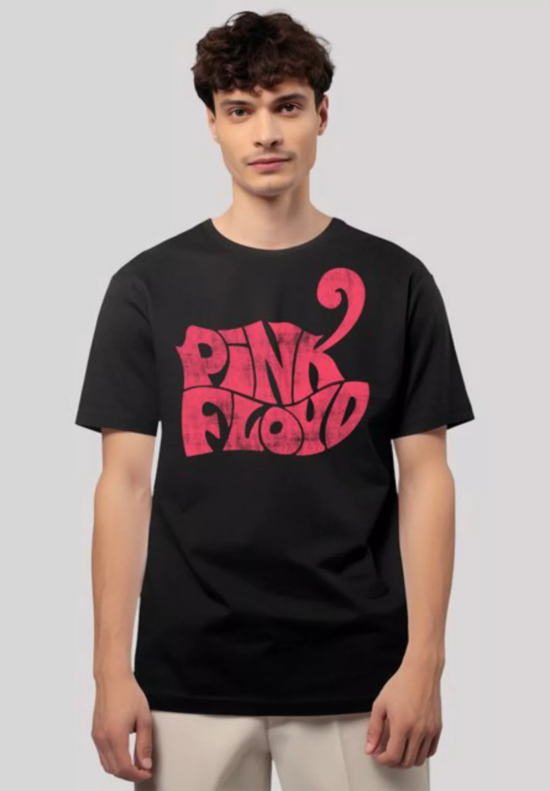 F4NT4STIC T-Shirt Pink Floyd Retro Logo Premium Qualität günstig online kaufen