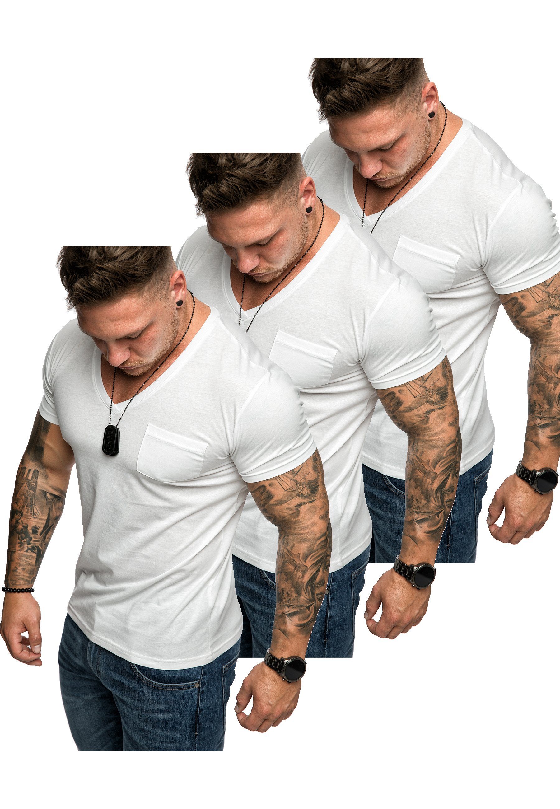 Amaci&Sons T-Shirt 3. PATERSON Herren T-Shirts günstig online kaufen