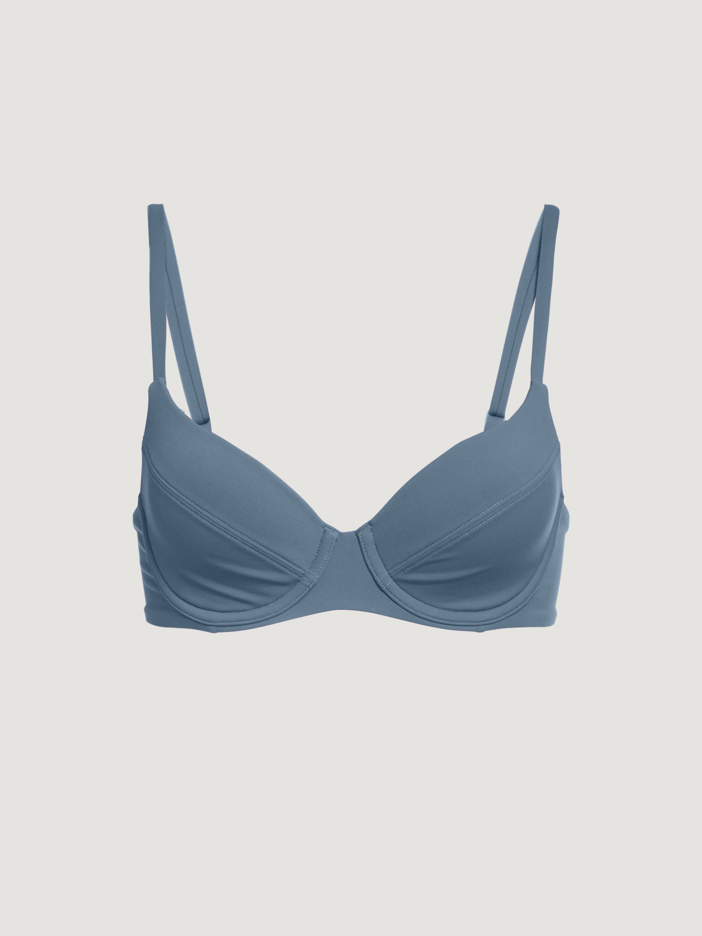 Wolford - Essentials Full Cup Bikini Top, Frau, pacific blue, Größe: XL günstig online kaufen