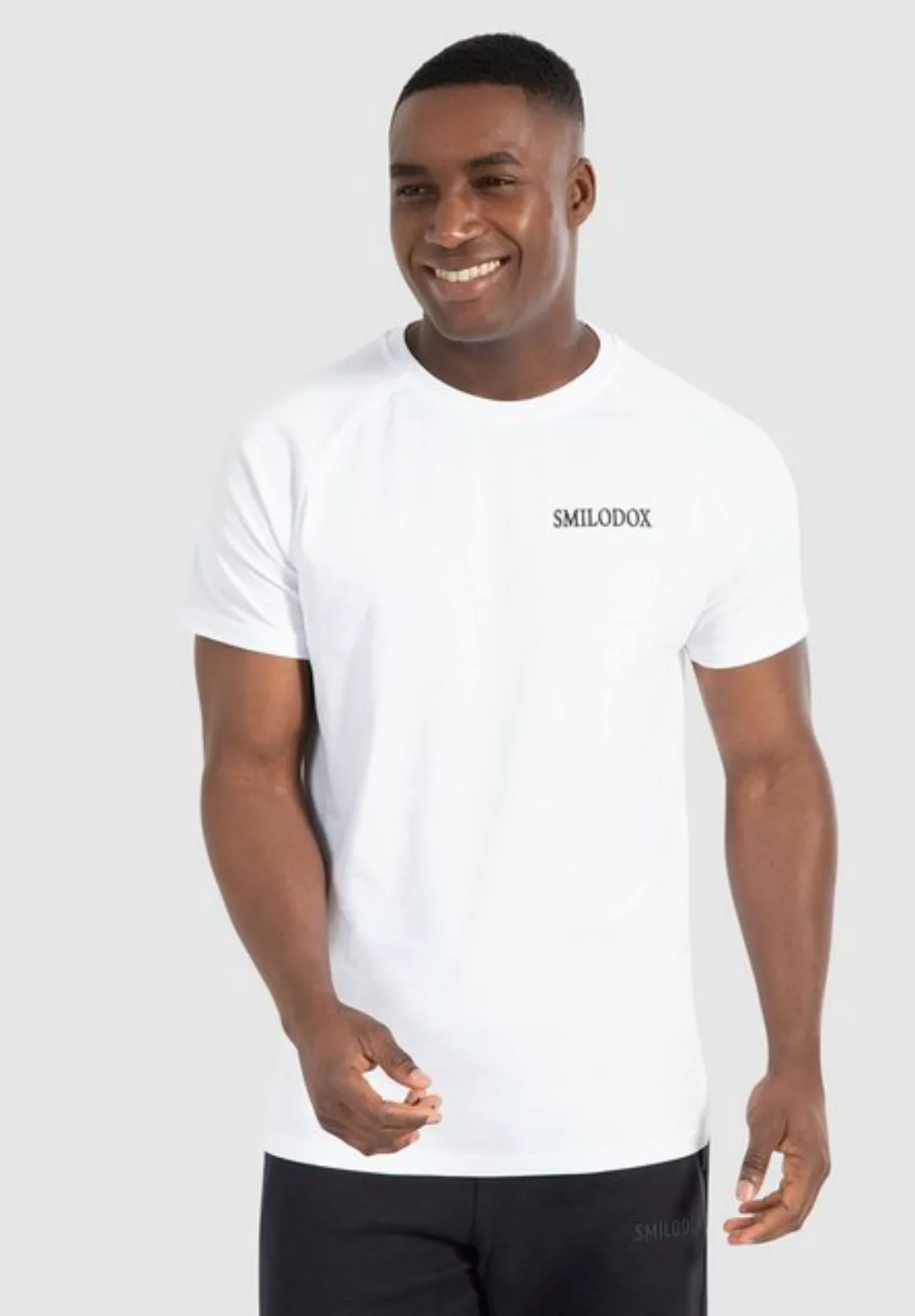 Smilodox T-Shirt Erwin 100% Baumwolle günstig online kaufen