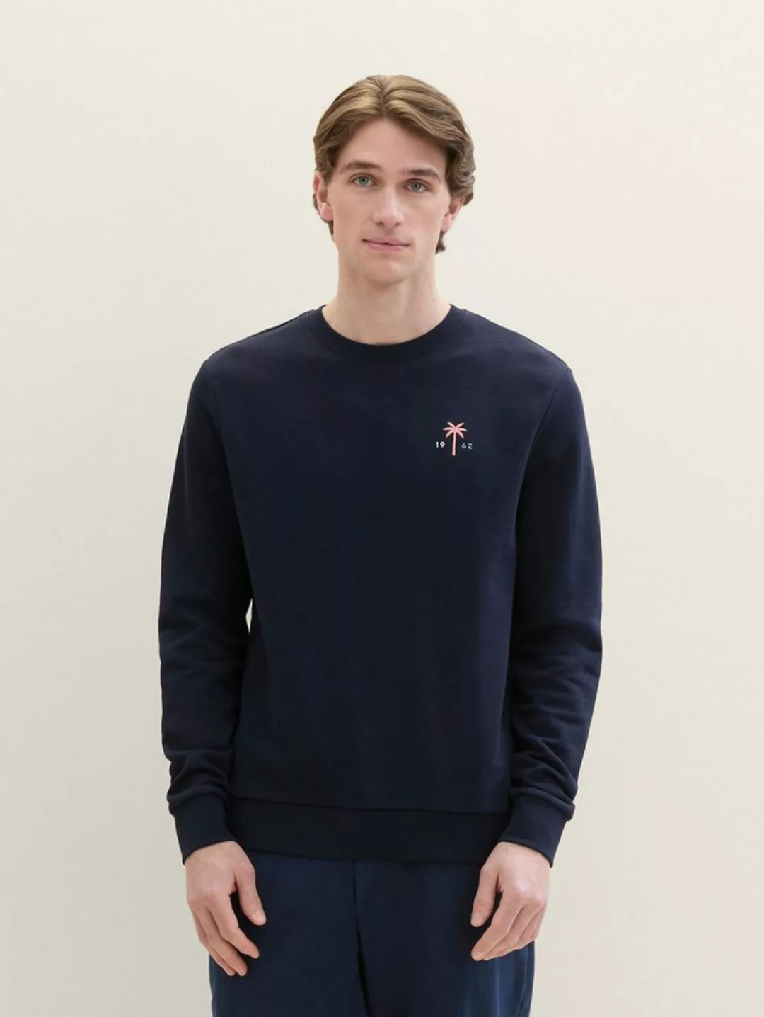 TOM TAILOR Sweatshirt Sweatshirt mit Stickerei günstig online kaufen