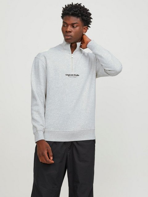 Jack & Jones Sweatshirt JORVESTERBRO SWEAT QUARTER ZIP HN NOOS günstig online kaufen