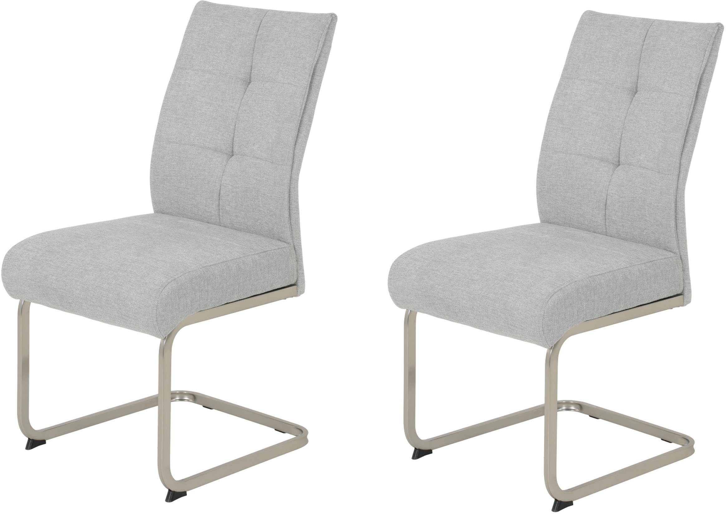 HELA Freischwinger "Ines", (Set), 2 St., bequeme Sitzbreite und Federkern P günstig online kaufen
