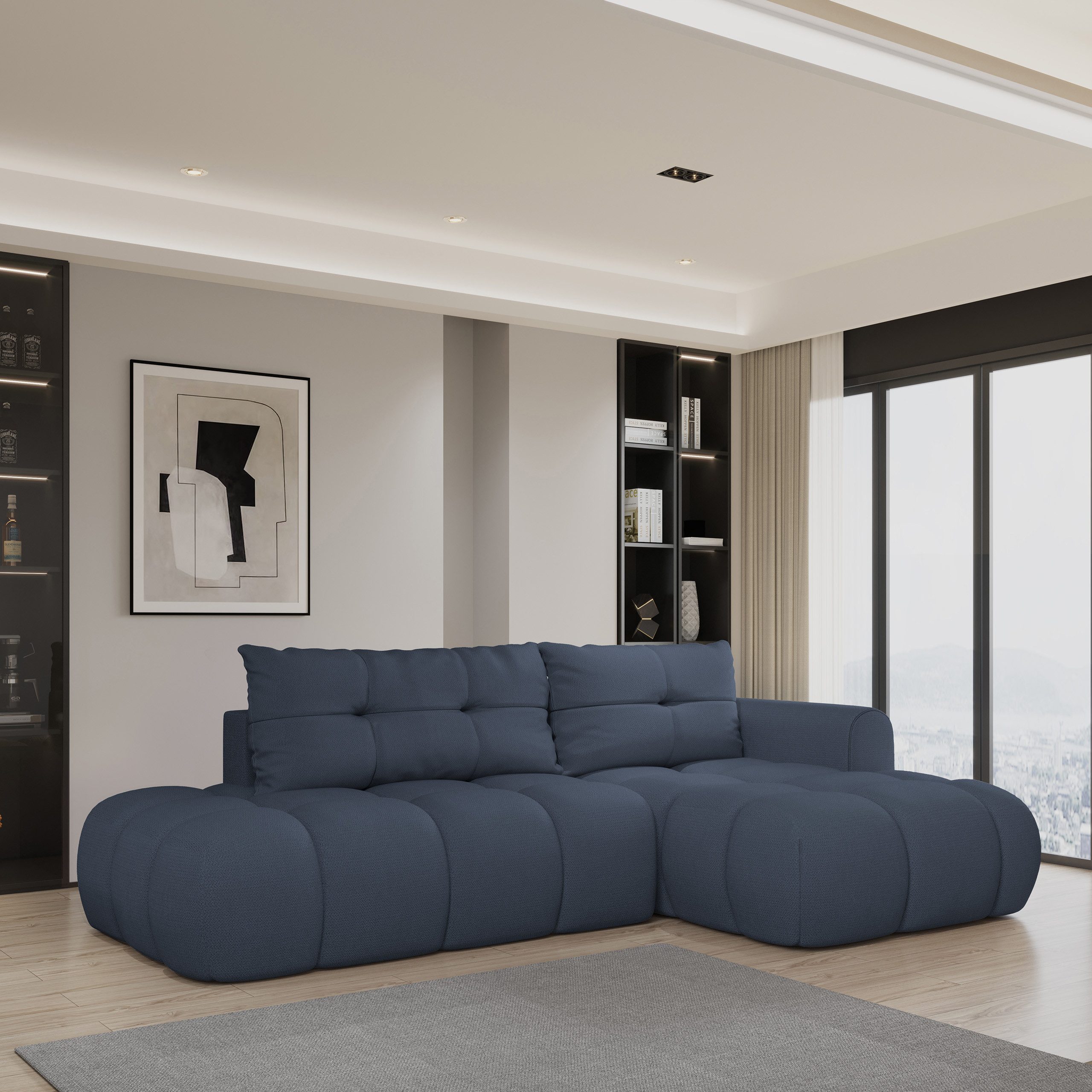 Masseno Ecksofa FLUMA mit Schlaffunktion L-Form, günstig online kaufen