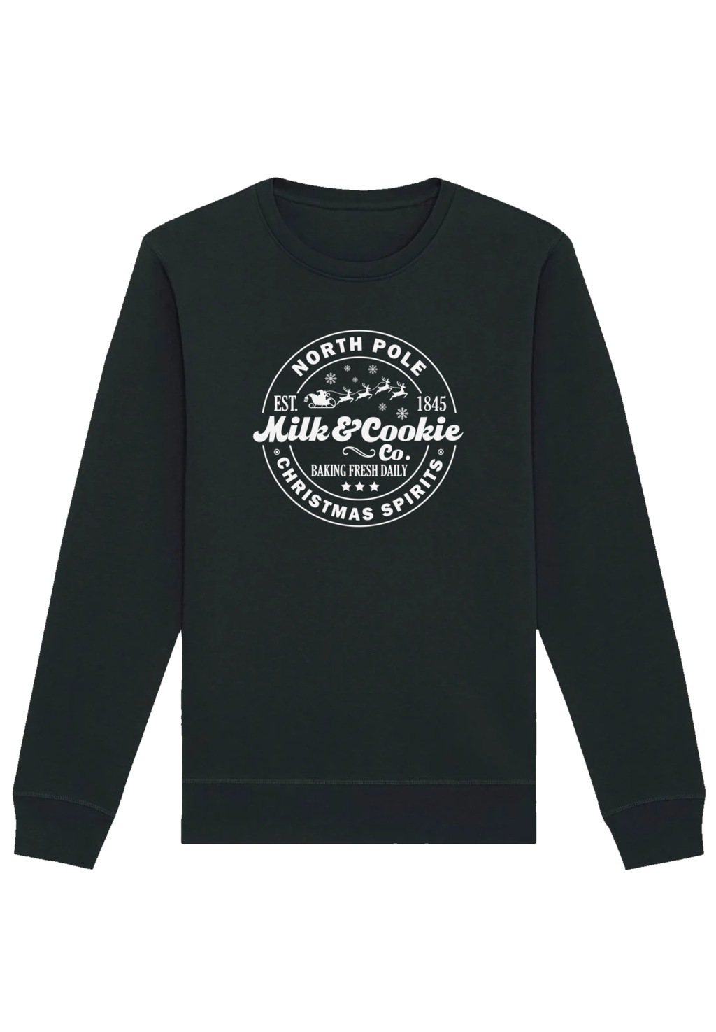 F4NT4STIC Sweatshirt "Weihnachten Milk and Cookie Bakery Retro", Premium Qu günstig online kaufen