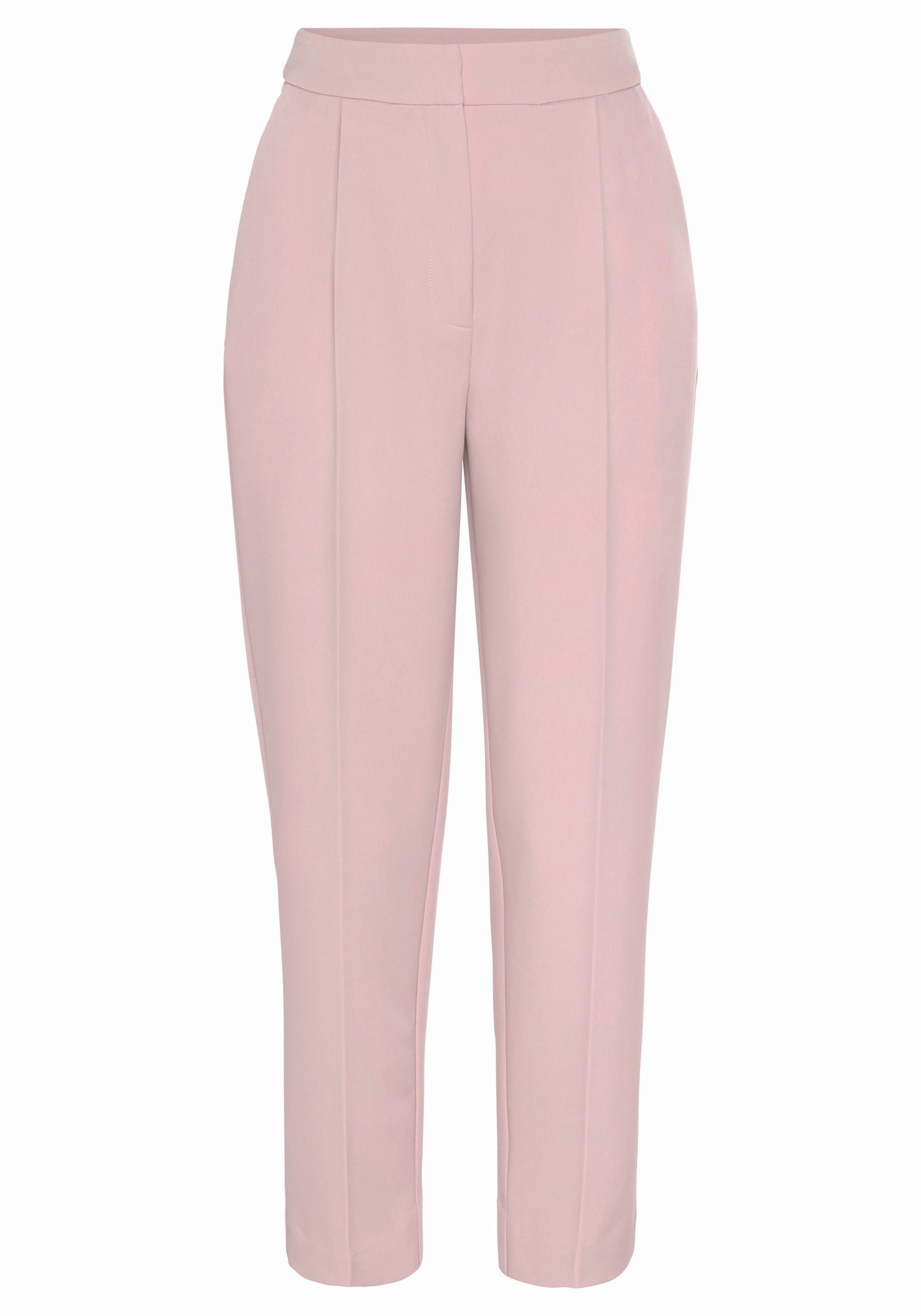LASCANA Bügelfaltenhose, in 7/8-Länge, elegante Anzughose mit Taschen, schm günstig online kaufen