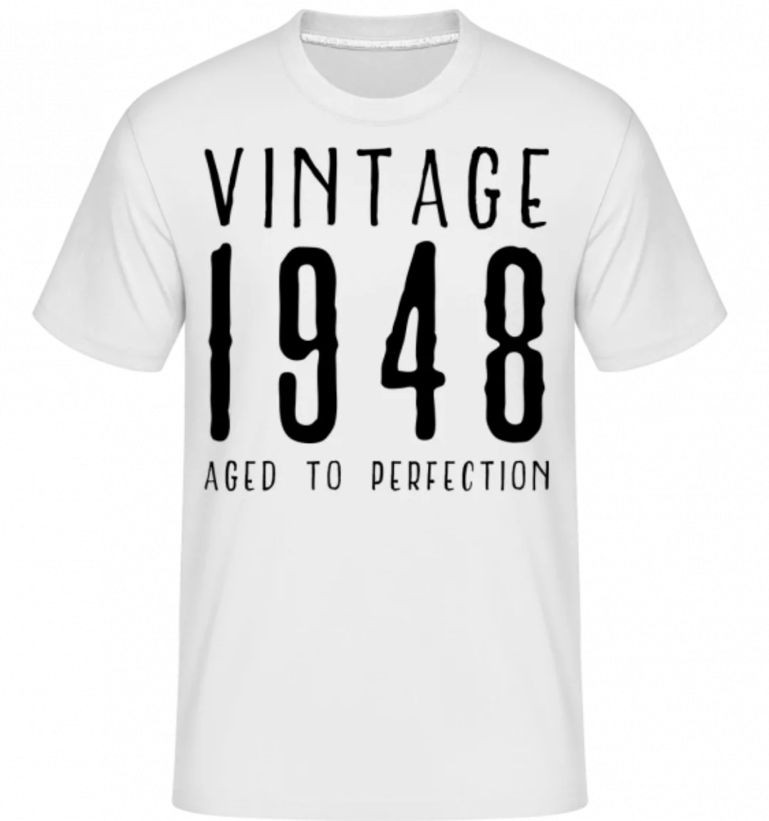 Vintage 1948 Aged To Perfection · Shirtinator Männer T-Shirt günstig online kaufen