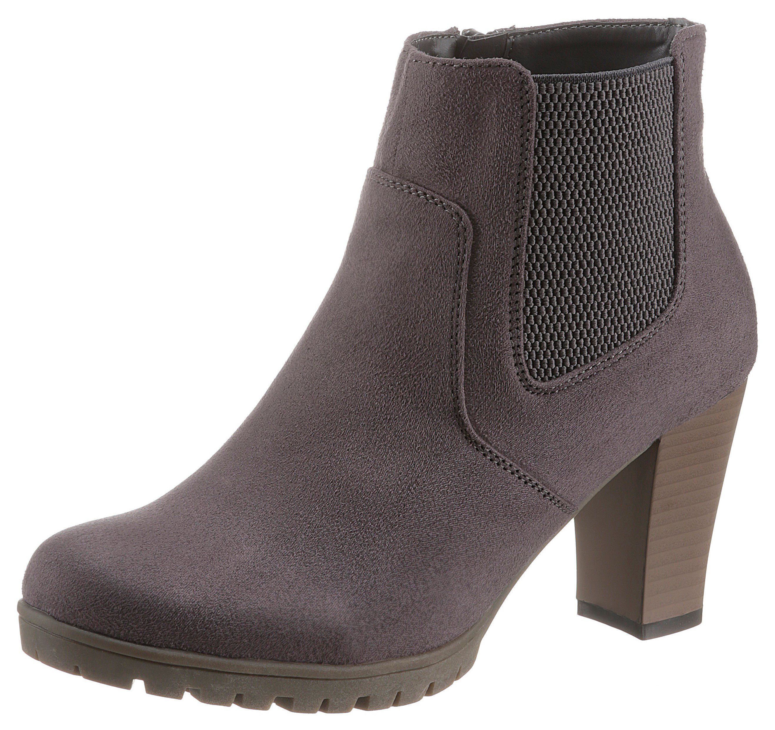 CITY WALK Stiefelette mit seitlichem Stretcheinsatz günstig online kaufen