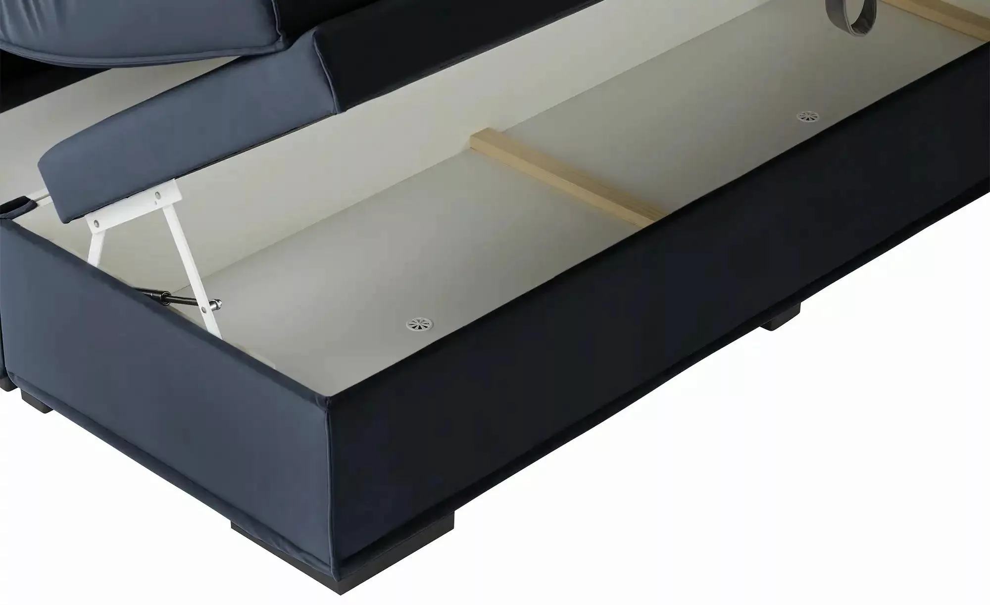 Boxi Boxspringbett mit Bettkasten Boxi Urban ¦ blau ¦ Maße (cm): B: 140 H: günstig online kaufen
