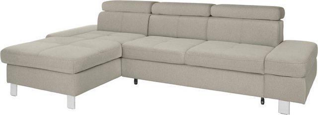 exxpo - sofa fashion Ecksofa "Fiji, hochwertige Detailverarbeitung im Sitz günstig online kaufen